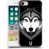 Pouzdro a kryt na mobilní telefon Apple Pouzdro HEAD CASE Apple iPhone 7 ILUSTROVANÝ VLK