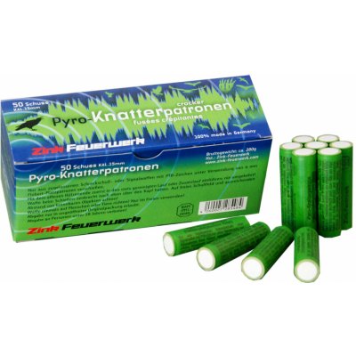 Zink Feuerwerk Pyro světlice Zink Knatterpatronen Silber 50 ks – Zbozi.Blesk.cz