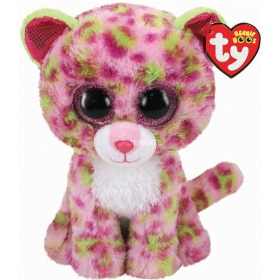 Beanie Boss LAINEY růžová leopard 24 cm – Zboží Mobilmania