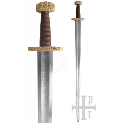 Outfit4Events Vikingský meč na šerm Ballinderry od Ulfberht s bronzovým jílcem Třída C
