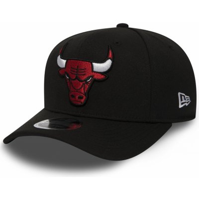 New Era 9FIFTY Chicago Bulls Stretch Snapback Black/Official Team Colors Černá / vícebarevné / Černá – Zboží Mobilmania