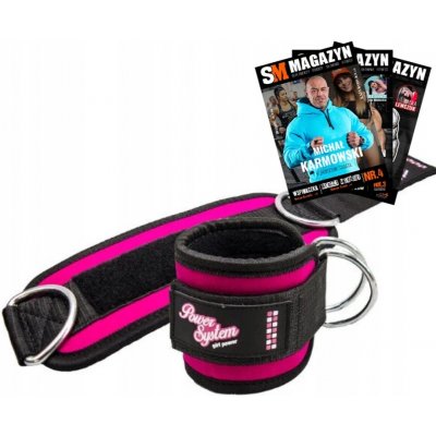 Power System Ankle straps Gym babe růžová PS-3450 – Hledejceny.cz