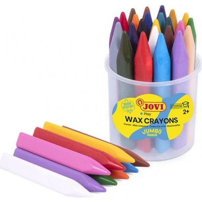 Jovi Jumbo Easy Grip trojhranné voskovky 24 ks – Hledejceny.cz