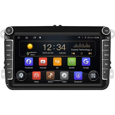 Isudar T72-VW0803F RAM 8GB, ROM 128GB | Zboží Auto