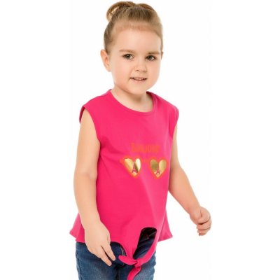 Winkiki kids Wear dívčí top France fuchsie