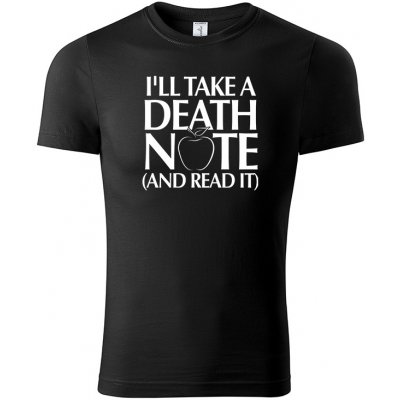 tričko I'll Take a Death Note černé