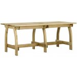 OMAXI 826461 Zahradní stůl 220 x 74 x 75 cm impregnované borové dřevo – Hledejceny.cz