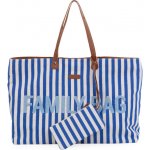 Childhome Cestovní taška Family Bag Canvas Electric Blue – Zboží Dáma