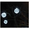 Vánoční osvětlení CITY SM-051029 3D LED koule Belliz teplá bílá