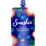 Salvest Smushie BIO Ovocné smoothie s černým rybízem kokosovým mlékem a chia semínky 170 g – Zboží Dáma
