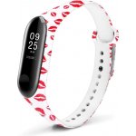 Xiaomi Náhradní náramek Mi band 3/4 Otisk rtěnky MIBANDCZX00145 – Zboží Mobilmania