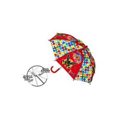 Bing deštník dětský červený