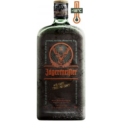 Jägermeister #Save The Night LE 35% 0,7 l (holá láhev)