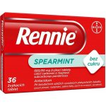 RENNIE SPEARMINT BEZ CUKRU POR 680MG/80MG TBL MND 36 – Hledejceny.cz