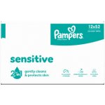 Pampers Sensitive Baby Dětské Čisticí Ubrousky 12 balení 624 ks – Zboží Dáma