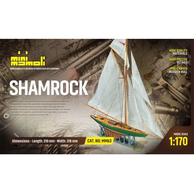 Mamoli Mini Shamrock kit 1:170