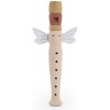 Dětská hudební hračka a nástroj Label Label dřevěná flétna růžová