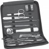 Kosmetické nůžky JV-504 Set pro pedikérky 10 nástrojů
