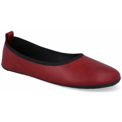 Ahinsa Shoes Extra Narrow Ballerinas Ananda Burgundy