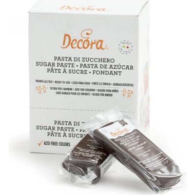 Decora Potahovací hmota kakaová 100 g – Zboží Dáma