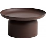 Kave Home kovový zahradní stolek Arcola 70 cm Hnědý – Hledejceny.cz