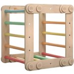 BusyKids Montessori lezecká sestava duhová – Sleviste.cz