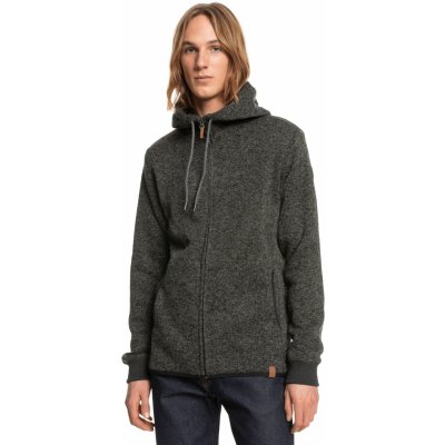 QUIKSILVER KELLER ZIP HOOD Dark Grey Heather KRPH – Hledejceny.cz