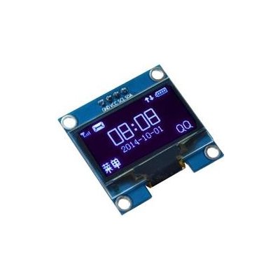 HADEX Displej OLED 0,96" 128x64 znaků IIC/I2C 4piny modrý