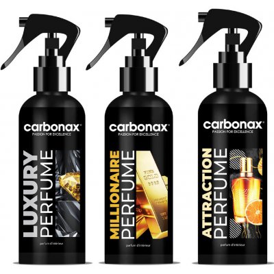 CARBONAX Set autoparfémů pro luxusně smyslné auto 3 x 150 ml – Hledejceny.cz