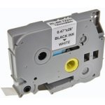 Kompatibilní páska do tiskárny štítků, pro Brother, TZE-231, černý tisk/bílý podklad, lami (RL-BR-TZ231P-BK/WT) – Zboží Živě