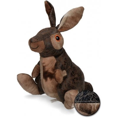 Holland Animal Care Pískací odolný zajíc Karel , imitace kůže 23 cm – Zboží Mobilmania