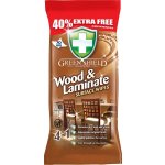 Green Shield čistící ubrousky na dřevo a laminát 4v1 70 ks – Zboží Dáma