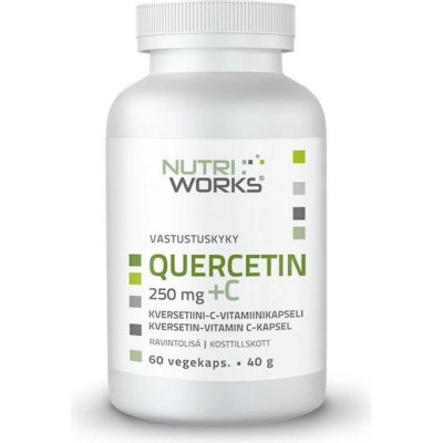 Quercetin + Vitamin C 250 mg 60 kapslí quercetin + vitamin c 250 mg 60 kapslí – Hledejceny.cz