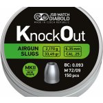 Diabolky JSB Knockout Slugs MKII 6,35 mm 150 ks – Zboží Dáma