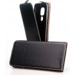 Pouzdro Forcell Slim Flip Flexi Motorola Moto E7 Plus Černé – Sleviste.cz