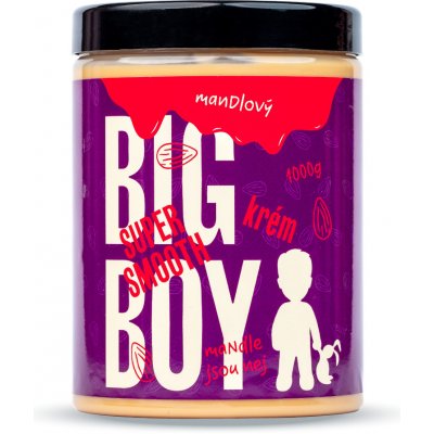 BIG BOY Mandlový krém super smooth 1 kg