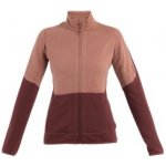 Icebreaker Wmns 400 RealFleece Descender LS Z Cedar Wood/Port/Cb – Zboží Dáma