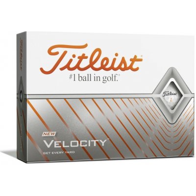 Titleist Velocity bílé 12 ks – Hledejceny.cz