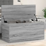 DKD Home Decor Truhla šedá Sonoma 100 x 42 x 46 cm Materiál na bázi dřeva – Zboží Dáma