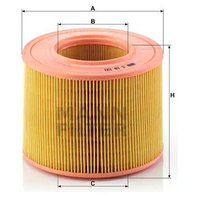 MANN FILTER Vzduchový filtr C 18 121 – Hledejceny.cz