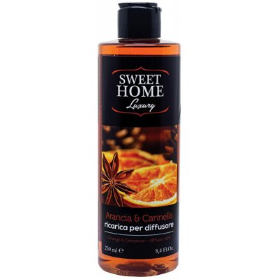 Sweet Home Collection Náplň do difuzéru Pomeranč a skořice 250 ml – Hledejceny.cz