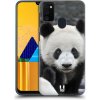 Pouzdro a kryt na mobilní telefon Samsung Pouzdro Head Case Samsung Galaxy M21 DIVOČINA – PANDA