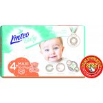 LINTEO BABY Prémiové 4+ MAXI č.4+ 10-17 kg 46 ks – Sleviste.cz
