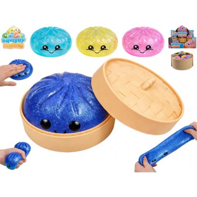 Squishy Dumpling Antistresový mačkací knedlíček perleťový SUGAR 9 cm – Hledejceny.cz