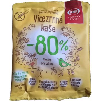 Semix Vícezrnná kaše 80% 65 g