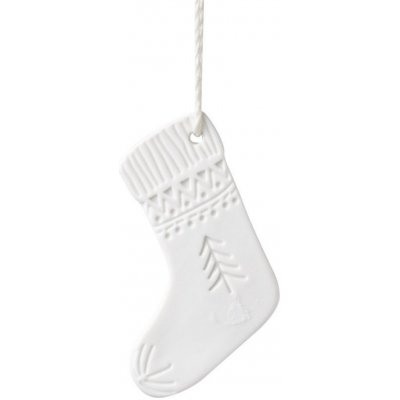 räder Porcelánová ozdoba vánoční ponožka – Zboží Dáma
