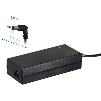 Akyga AK-ND-46 18.5V/6.5A 120W 7.4x5.0mm + pin - neoriginální – Zboží Živě