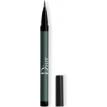 Dior Diorshow On Stage Liner tekuté oční linky v peru voděodolné 386 Pearly Emerald 0,55 ml – Zboží Mobilmania