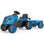Smoby Šlapací traktor Farmer XL modrý s vozíkem – Zboží Dáma