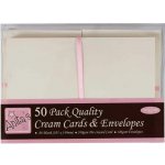 WEST DESIGN PRODUCTS LIMITED West Design A6 přání a obálky 50 ks (240 g/m2) krémové – Hledejceny.cz